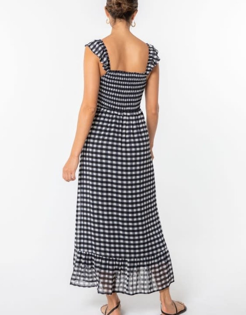 Love Stitch Nothing Sweeter Gingham Maxi Dress