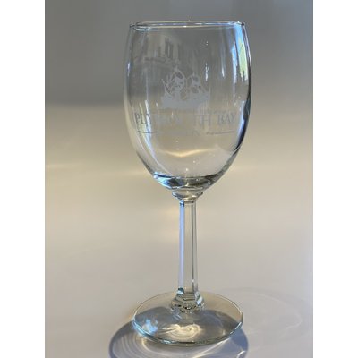 Plymouth Bay Winery Wine Glass: Stemmed, PBW Plymouth Bay Winery Wine Glass: Stemmed, PBW