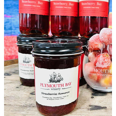 Strawberries Romanov Jelly, 8oz Strawberries Romanov Jelly, 8oz