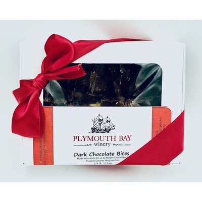 Plymouth Bay Winery PBW Bark Bites, Dark Choc Plymouth Bay Winery PBW Bark Bites, Dark Choc