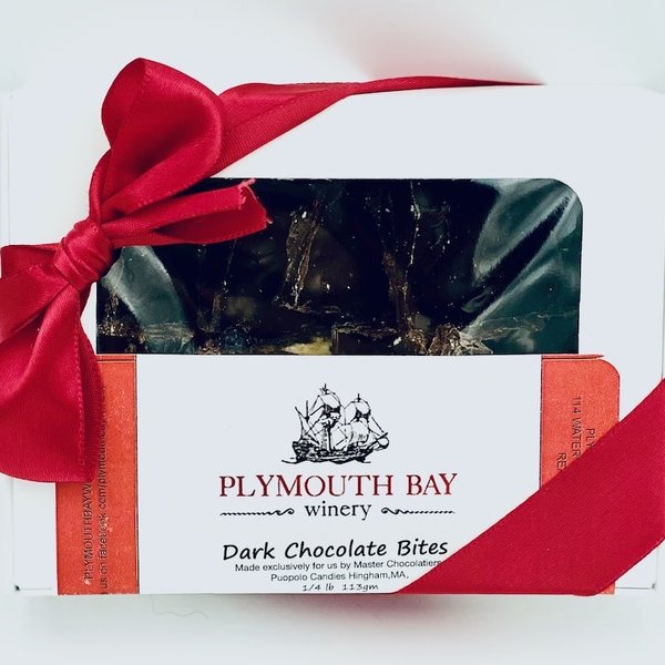 Plymouth Bay Winery PBW Bark Bites, Dark Choc