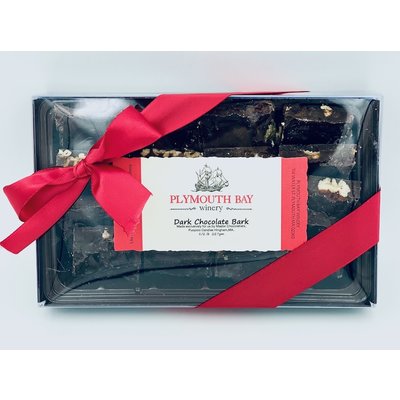 Plymouth Bay Winery PBW Dark Chocolate Bark, 1/2 lb box Plymouth Bay Winery PBW Dark Chocolate Bark, 1/2 lb box