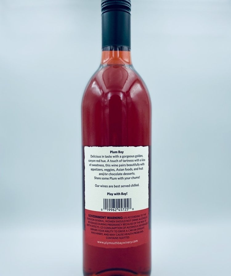 Plum Bay Wine, 750 ml