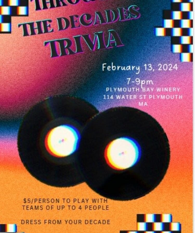 TriviaNight:  Through the Decades 2024-resched