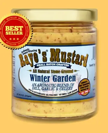 Mustard:  Winter Garden, 9oz, Raye's