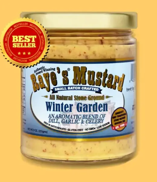 Mustard:  Winter Garden, 9oz, Raye's