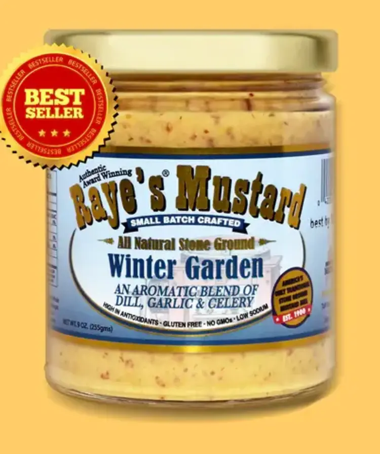 Mustard:  Winter Garden, 9oz, Raye's