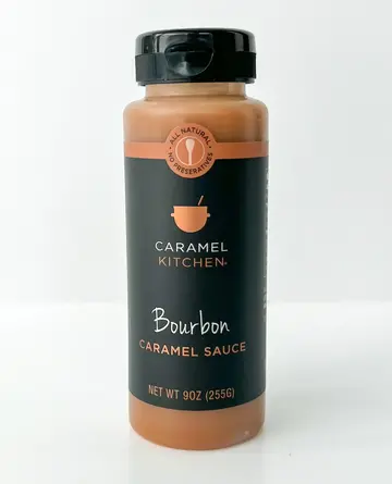 Bourbon Caramel Sauce, 9oz