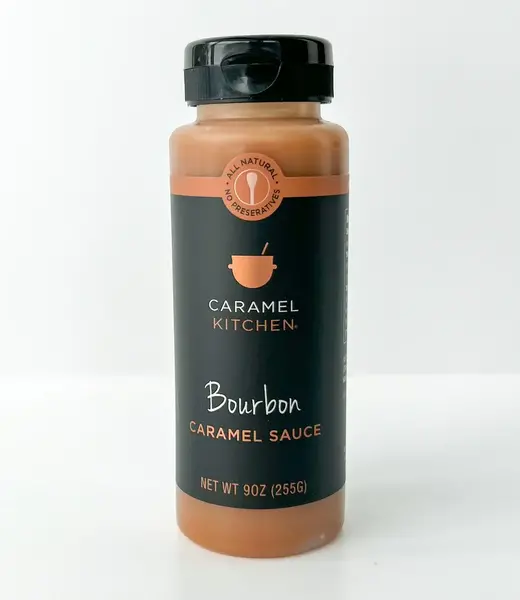 Bourbon Caramel Sauce, 9oz