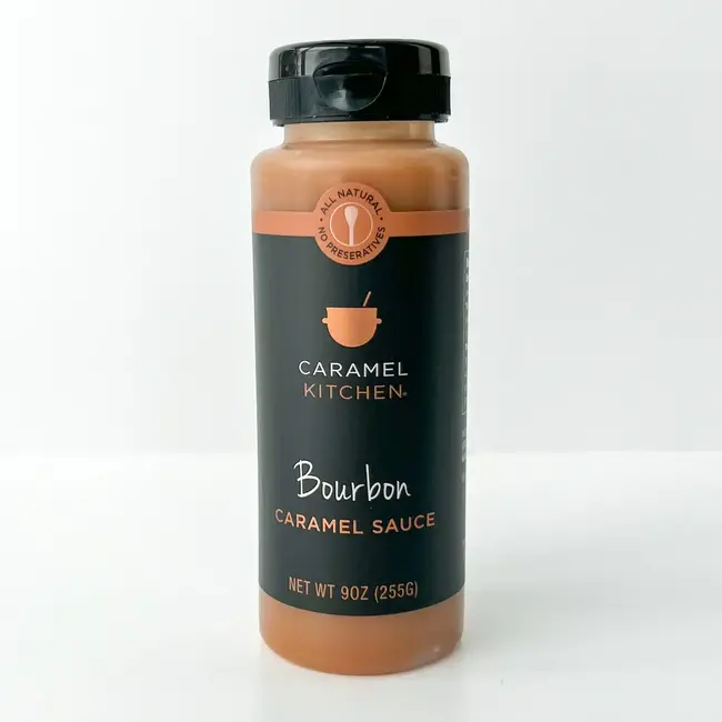 Bourbon Caramel Sauce, 9oz