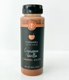 Cinnamon Vanilla Caramel Sauce, 9oz