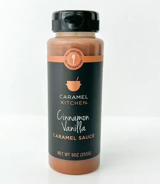 Cinnamon Vanilla Caramel Sauce, 9oz