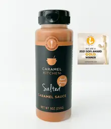 Salted Caramel Sauce, 9oz
