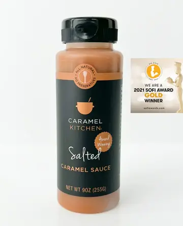 Salted Caramel Sauce, 9oz