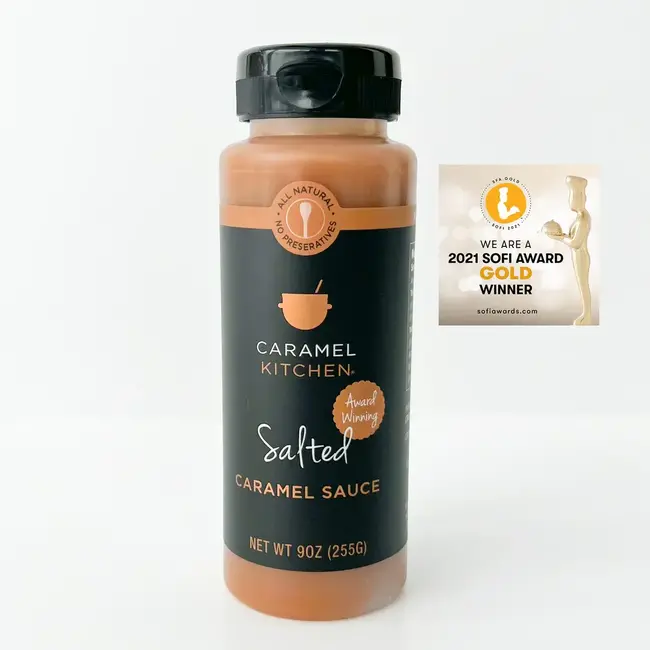 Salted Caramel Sauce, 9oz