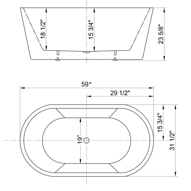 Aura Freestanding Bathtub Jade
