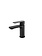 Short black washbasin tap 1480111