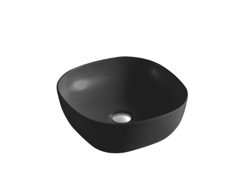 Vasque en porcelaine 16'' noir MN-1268-1