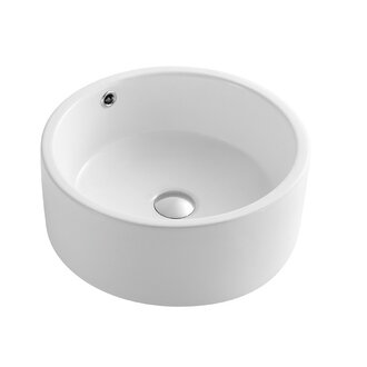 Vasque en porcelaine 16.5'' Blanc MN-1206