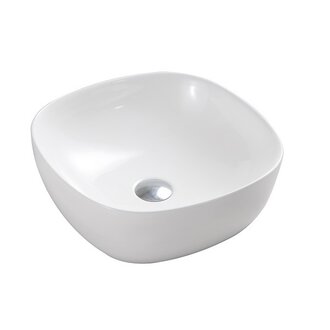 Vasque en porcelaine 16'' blanc MN-1268