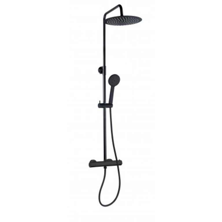 Matte black shower faucet Elyn collection DN-016-11