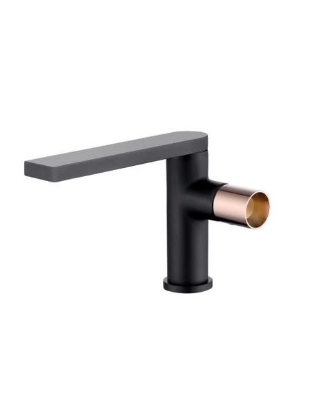 Luhö Luho Matte Black and Rose Gold Lavatory Faucet