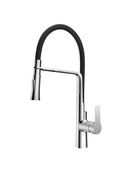 Jade Robinet de cuisine Chrome/Noir Jade Bath 8605-01-11