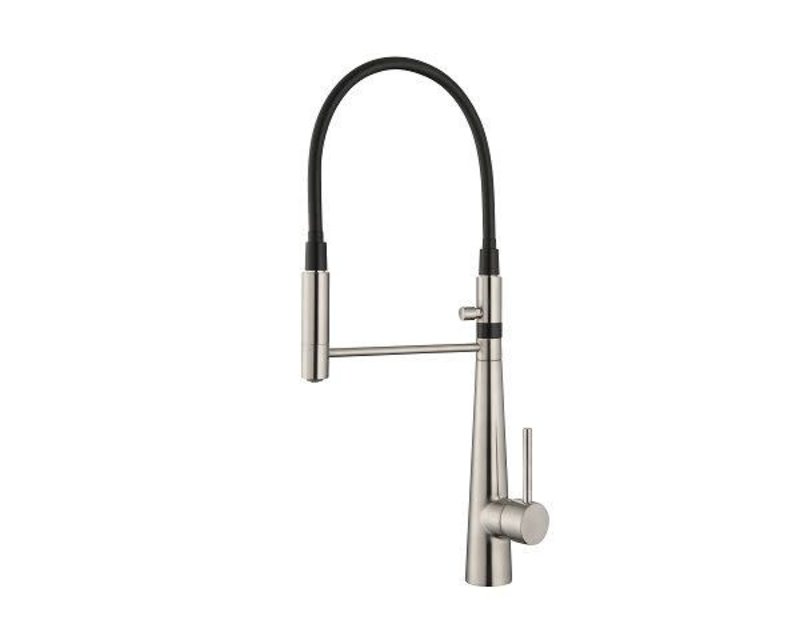 Kitchen faucet black / nickel 15598BQT-BN