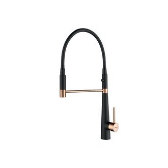 Robinet de cuisine Two ways Noir/Rose Gold MN-15598