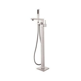 Brushed nickel freestanding bathtub faucet Kimmi collection 3824