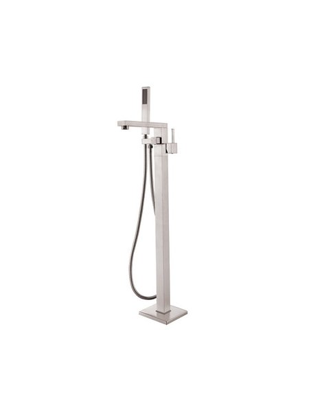 Brushed nickel freestanding bathtub faucet Kimmi collection 3824