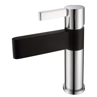 Chrome / black sink faucet 2511