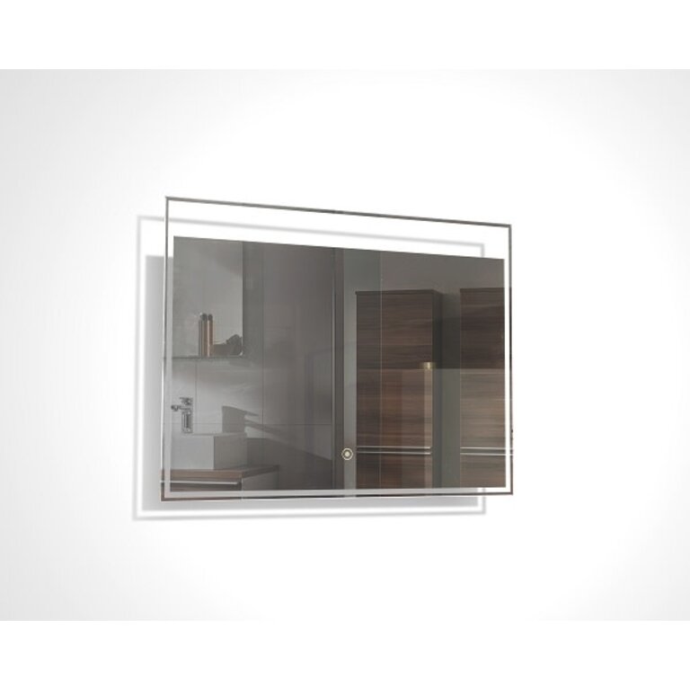 Mirror with integrated LED lighting