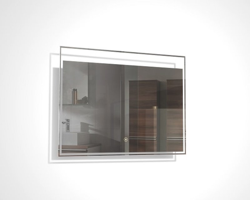 Mirror with integrated LED lighting