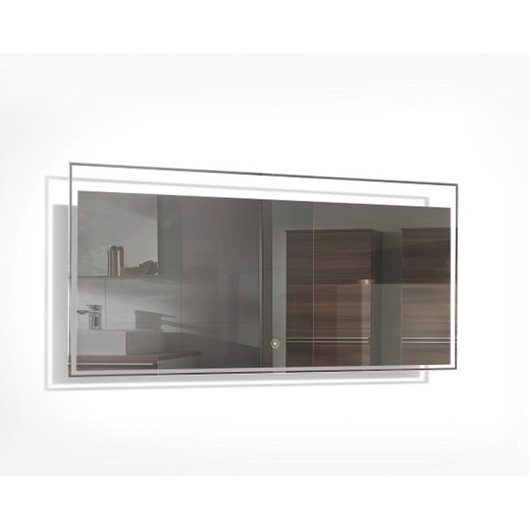 Miroir à éclairage DEL intégré