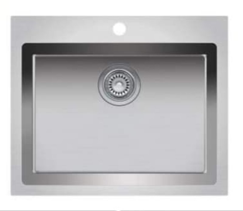 Single bowl undermount kitchen sink 207/8 ’x 201/2’ x 9 ’Nautika ZR110