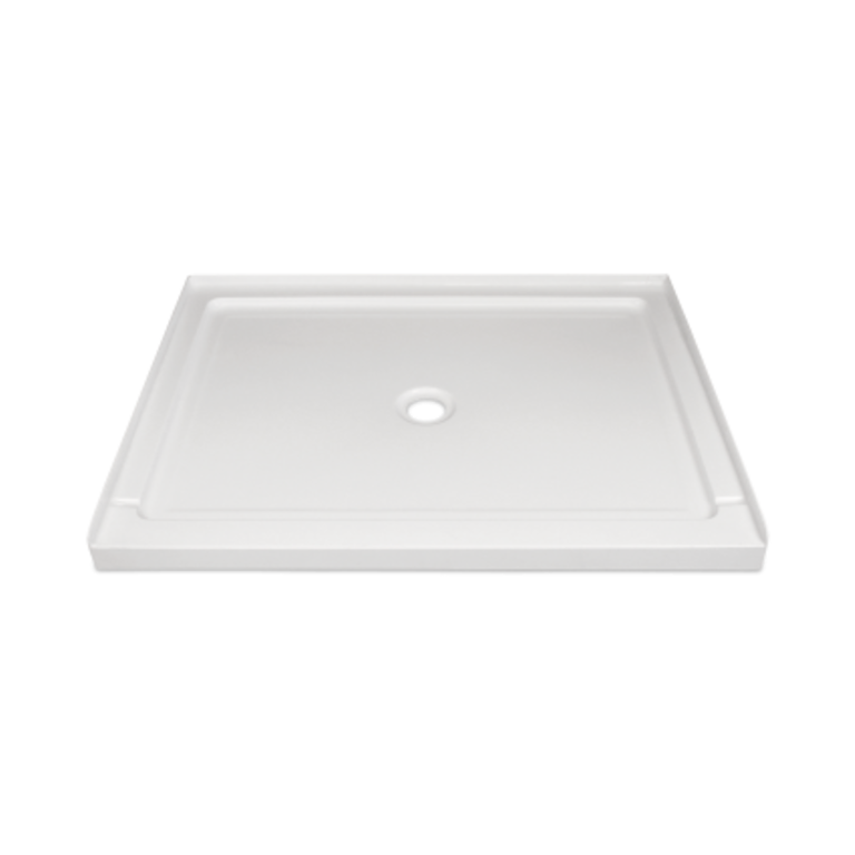 36x48 central drain shower base Nautika
