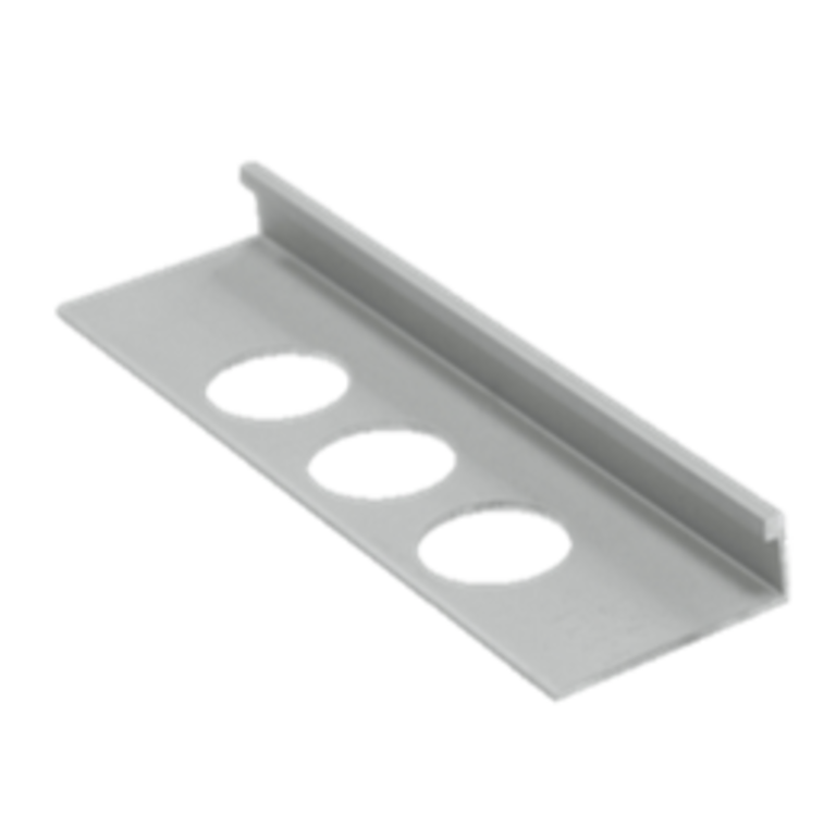 Tile Trim en aluminium 3/8'' (10 mm) Stainless Steel OL