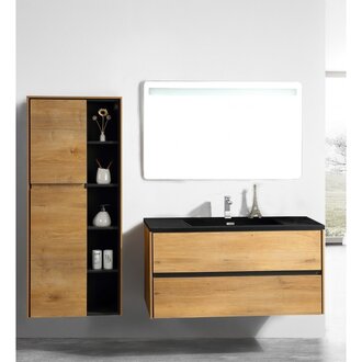 Floating Vanity 48'' European Oak Series Danemark