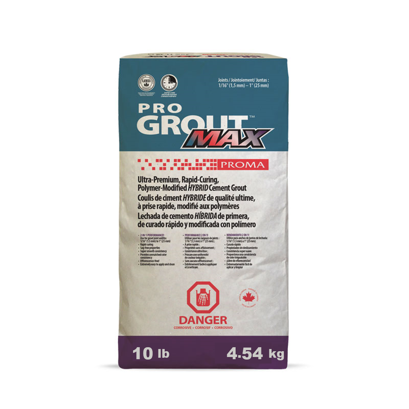 Coulis Grout Max #2 Gris Perle 4.54kg (10lbs)