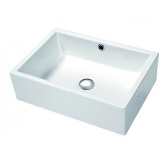 Vasque en porcelaine 20'' blanc DN-104