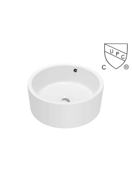 Vasque en porcelaine blanc DN-134537