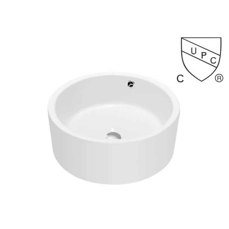 Vasque en porcelaine blanc DN-134537