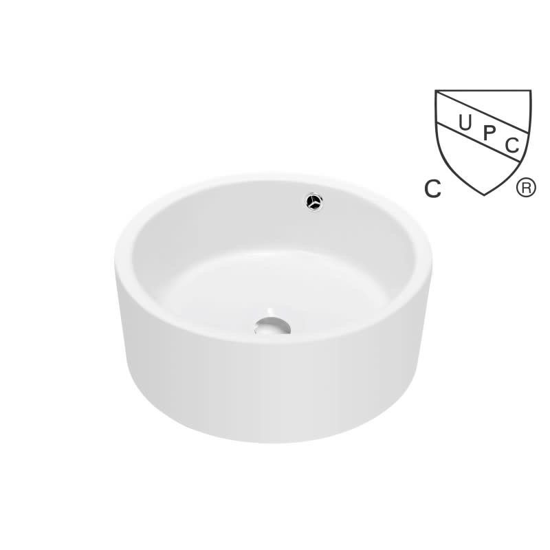 White porcelain basin DI-134537
