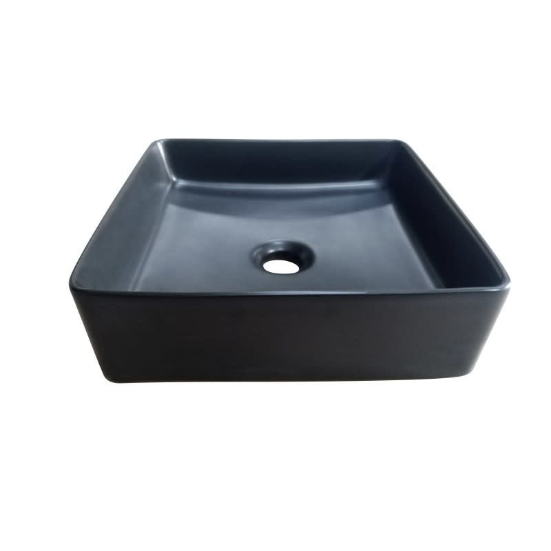 Vasque en porcelaine 14'' noir DN-20536-11