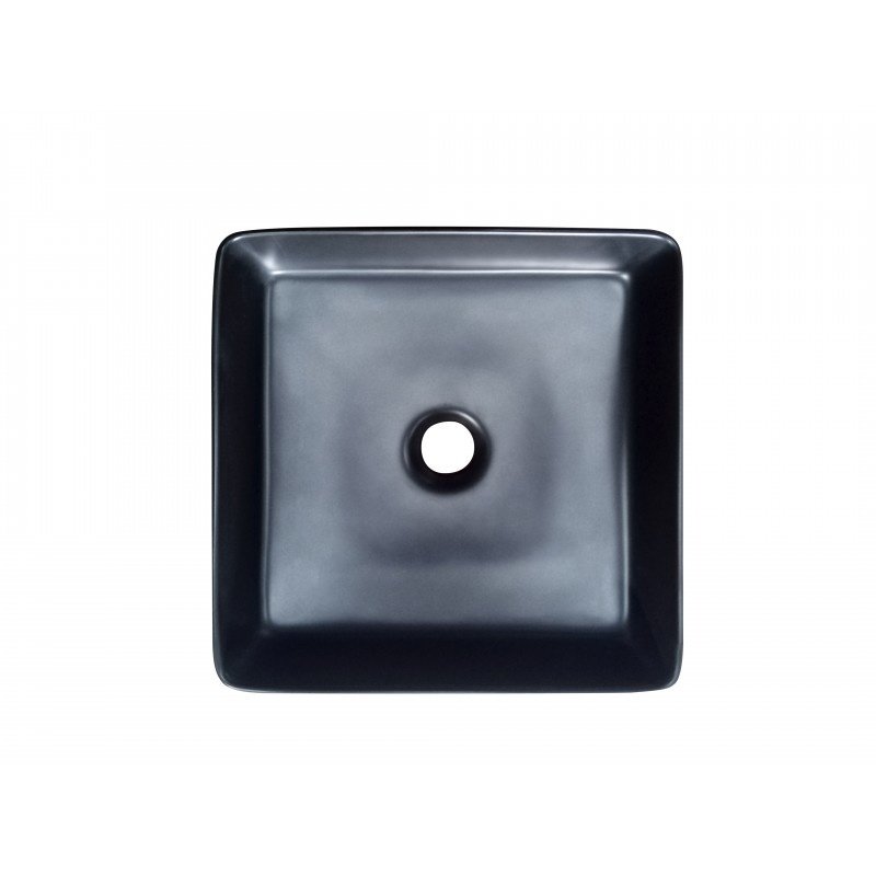 14 '' black porcelain sink DN-20536-11