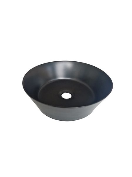 14 '' black porcelain sink DN-20635-11