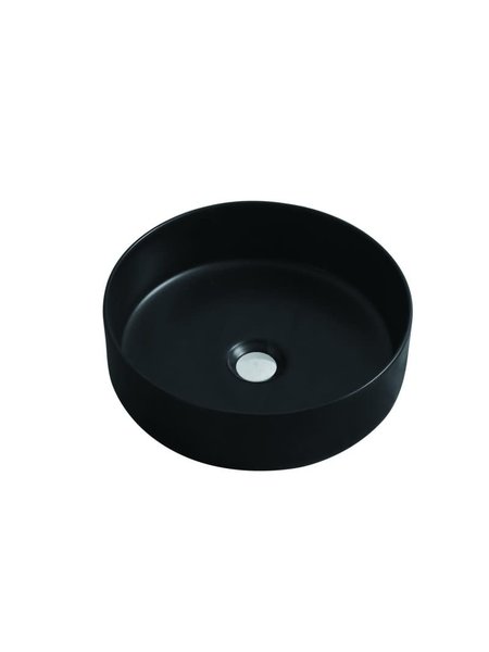 Vasque en porcelaine 14'' noir DN-0817-11