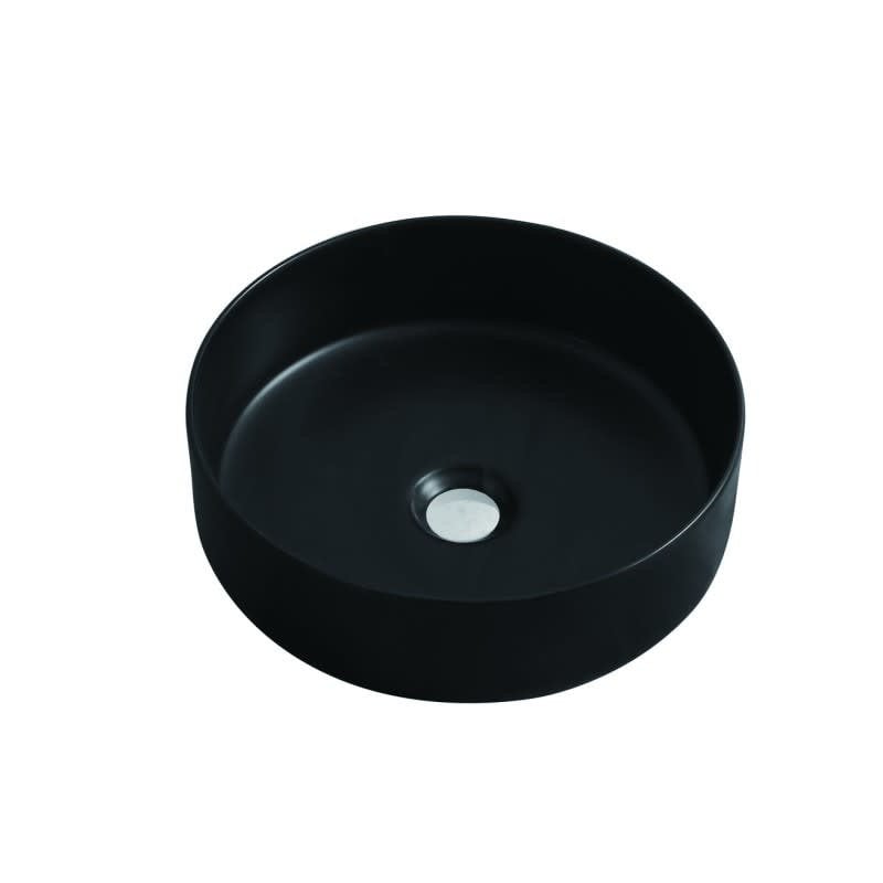 14 '' black porcelain sink DN-22235-11