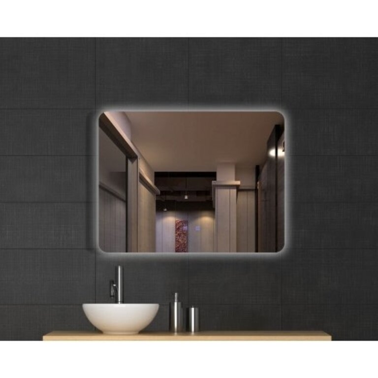 Anti-fog LED mirror